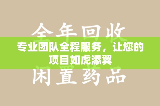 常州专业团队全程服务，让您的项目如虎添翼